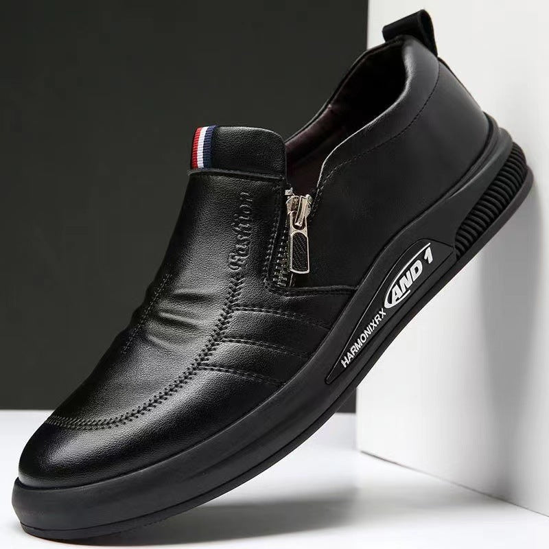 👞【39-44】 2026 nuevos zapatos casuales de negocios con suela blanda para hombres