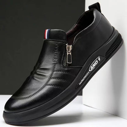 👞【39-44】 2026 nuevos zapatos casuales de negocios con suela blanda para hombres