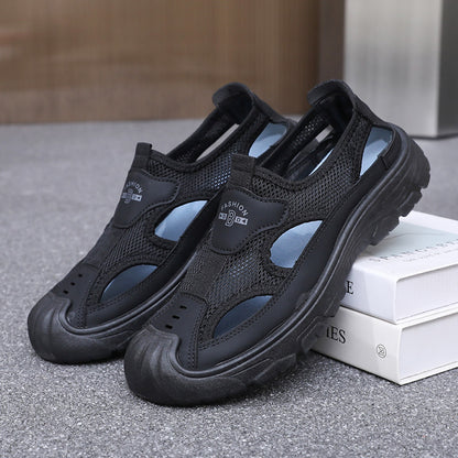 👟Rebajas de verano 🏆【Tallas 40-45】Nuevas sandalias de hombre 2026 para el verano, ligeras, deportivas y de ocio, antideslizantes, perfectas para la playa.