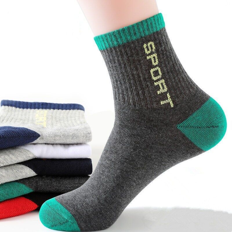 🧦Compra 10 y llévate 10 gratis【10/20 pares】Calcetines deportivos transpirables, antiolores y absorbentes del sudor para hombre