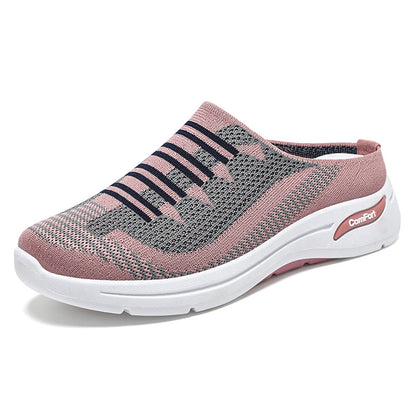 【36-41】🔥Última oferta: 50% de descuento en zapatillas de malla sin cordones, cómodas y ligeras para mujer.
