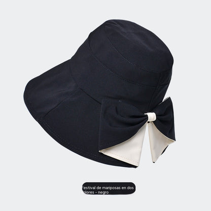 🎀🎀 50% de descuento 👒 | Gorro retro con lazo: plegable y transpirable, un básico para el verano-4298924