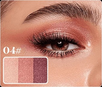 【Compra 1 y recibe 1 gratis】✨ Sombra de Ojos 3 en 1 en Barra – Brillo Instantáneo, Efecto Lifting y Larga Duración 💄
