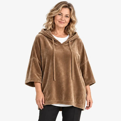 【S-5XL】Jersey holgado con capucha y cordón ajustable para otoño/invierno de 2026