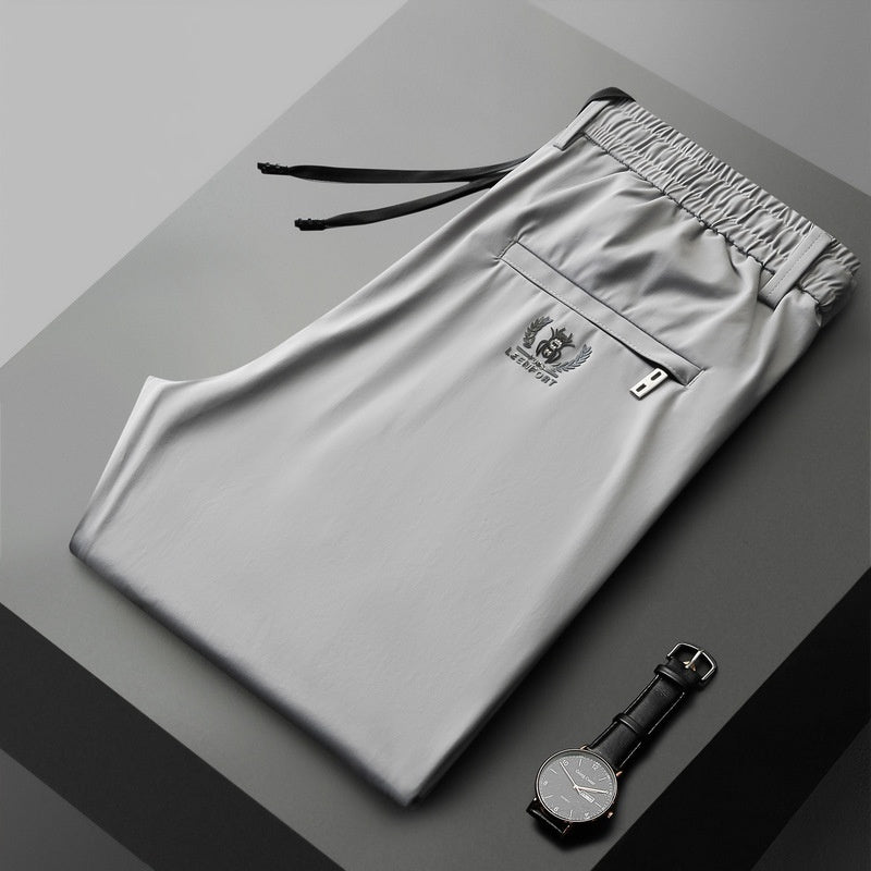 【40-115kg】🔥Nuevos pantalones elásticos de seda helada para primavera y verano 2026.
