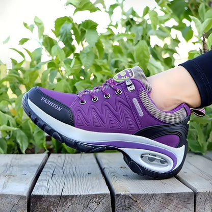 【69% DE DESCUENTO】🔥【Gran oferta】【35-42】2026 Nuevos zapatos casuales de suela blanda con aumento de altura para mujer con amortiguación de aire
