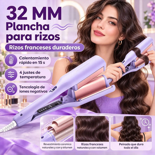 💈1 unidad por 33 euros 💐💁‍♀️ Ondulador de pelo: brillo de calidad de salón y protección contra el calor ✨