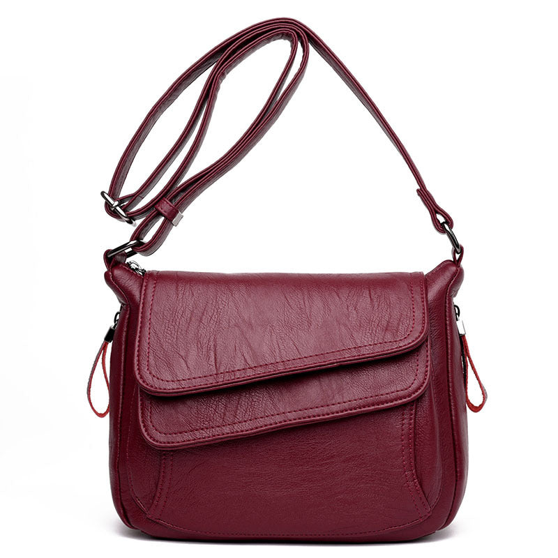👜✨Bolso de hombro elegante de piel suave y alta calidad – Superventas