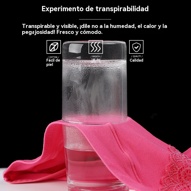 🔥🩲【6 piezas】Último día - 50% de descuento - Braguitas antibacterianas de cintura alta para control de abdomen