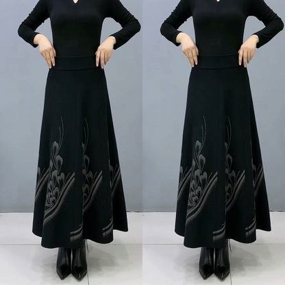 👗🎀【S-3XL】Falda de lana para mujer de otoño e invierno