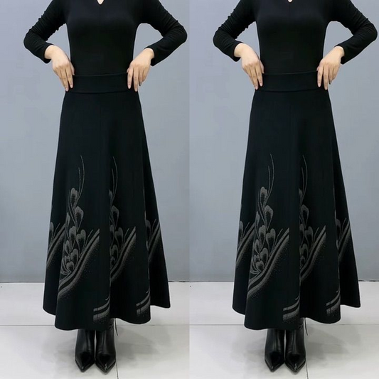👗🎀【S-3XL】Falda de lana para mujer de otoño e invierno