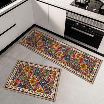 🔥【Compra 1 y llévate 1 gratis】🏠💧Alfombrilla súper absorbente｜40×60+40×120cm, antideslizante y de secado rápido para el hogar