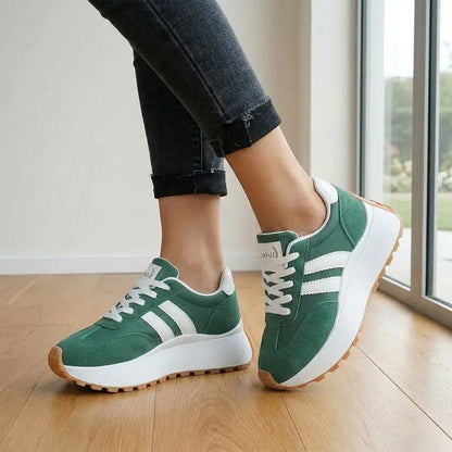 [Tallas 35–45] 👟 Zapatillas de plataforma — calzado casual para mujer con efecto de aumento de estatura.