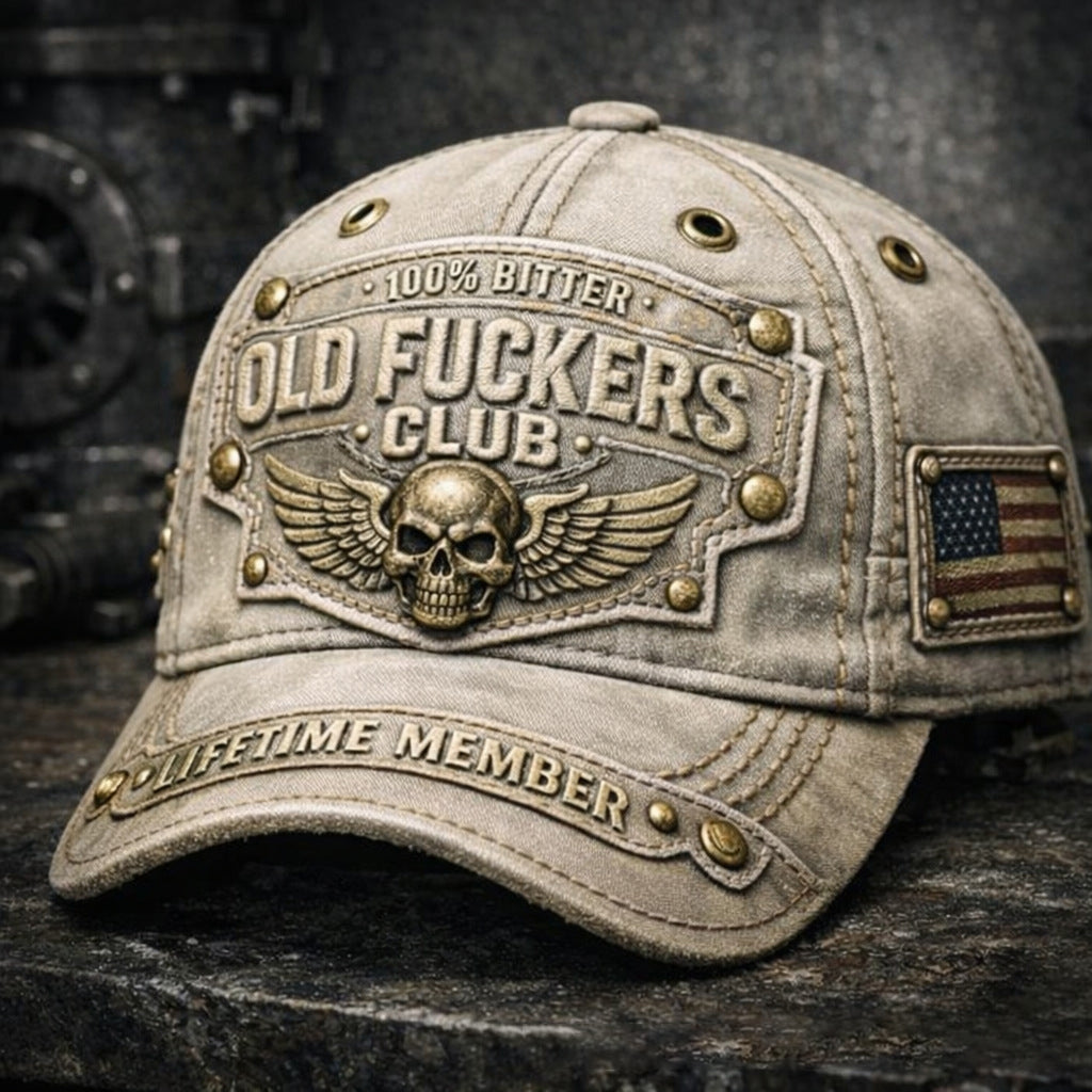 🔥50% popusta- Retro bejzbolska kapa Old Guys Cluba