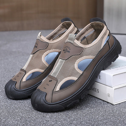 👟Rebajas de verano 🏆【Tallas 40-45】Nuevas sandalias de hombre 2026 para el verano, ligeras, deportivas y de ocio, antideslizantes, perfectas para la playa.
