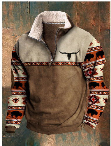 ❄️Sudadera con capucha para hombre 2025, cálida para otoño e invierno