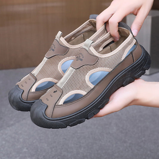 👟Rebajas de verano 🏆【Tallas 40-45】Nuevas sandalias de hombre 2026 para el verano, ligeras, deportivas y de ocio, antideslizantes, perfectas para la playa.