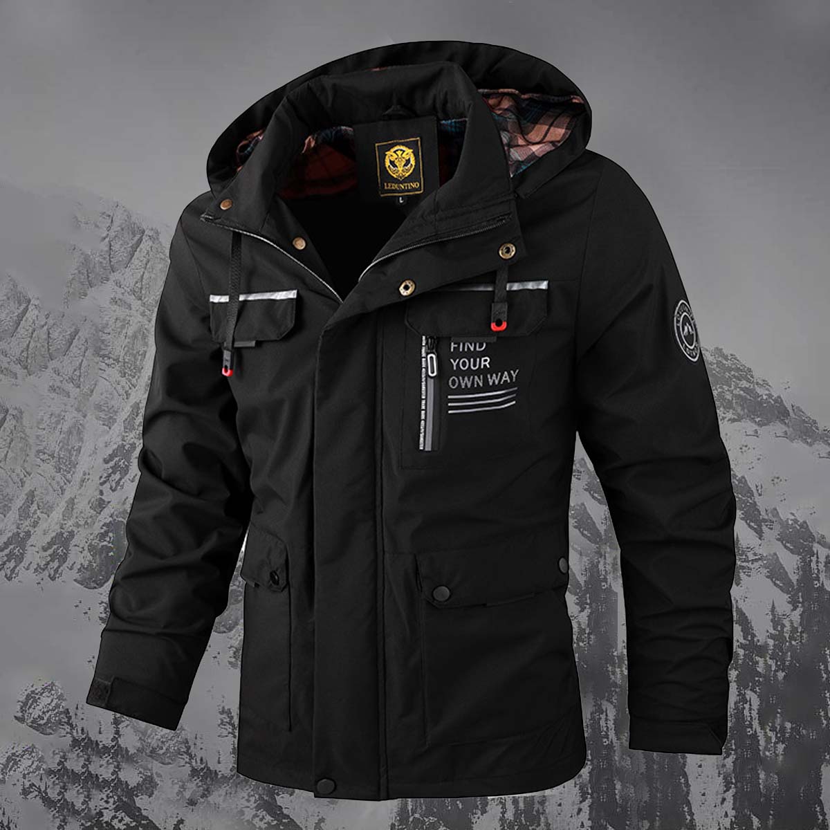 🔥🔥【Oferta de temporada -50% de descuento】Nueva chaqueta abrigada de otoño/invierno para hombre