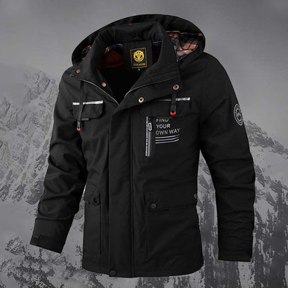 🔥🔥【Oferta de temporada -50% de descuento】Nueva chaqueta abrigada de otoño/invierno para hombre
