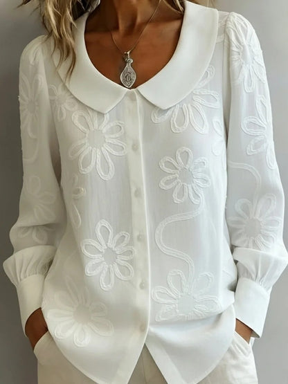 【S-2XL】👚Nová francouzská retro vyšívaná košile