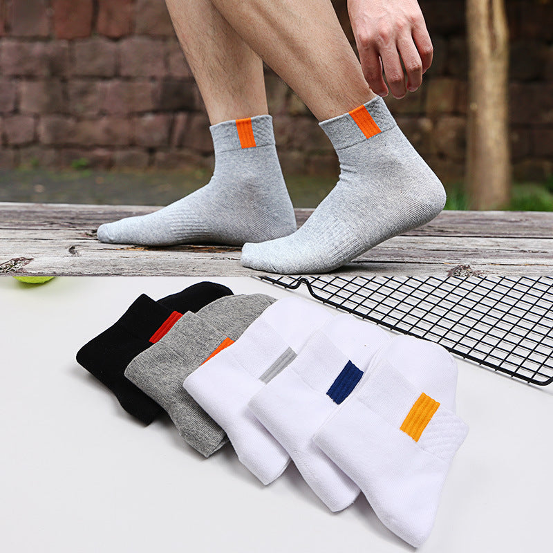 🧦Compra 10 y llévate 10 gratis【10/20 pares】Calcetines deportivos transpirables, antiolores y absorbentes del sudor para hombre