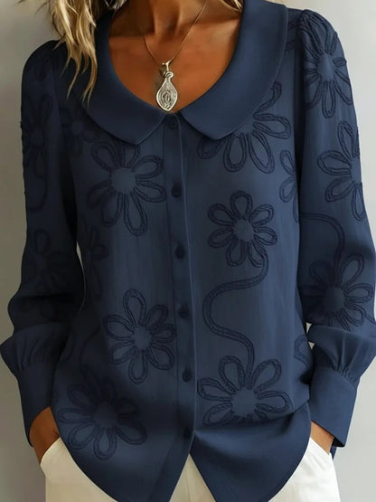 【S-2XL】👚Nová francouzská retro vyšívaná košile