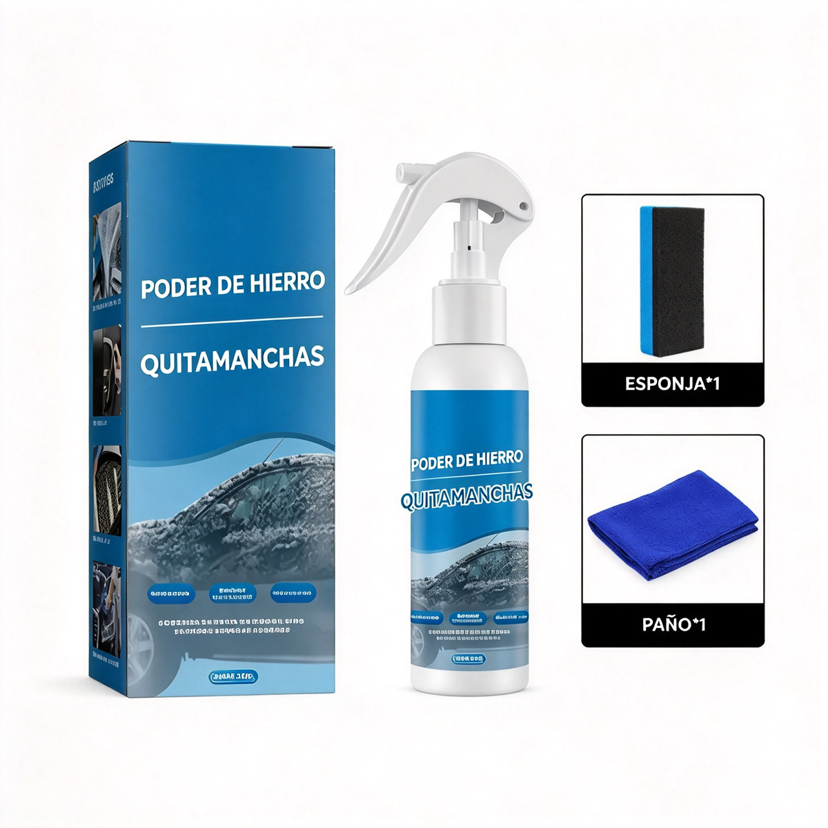 【2 unidades por 30 euros】🔥 Spray multiusos para eliminar el óxido: ¡elimina el óxido al instante y deja el metal como nuevo! 🛠️ Ideal para llantas, herramientas, cadenas y mucho más. 💪🚗
