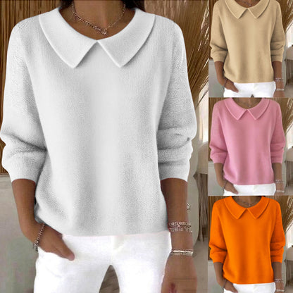 🔥【S-3XL】Nueva blusa de alta calidad con cuello en V y manga larga, cómoda y fácil de combinar