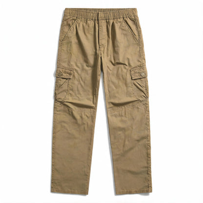 ✨【L-3XL】Pantalones de trabajo informales, ligeros y de algodón puro, para el verano de 2026.