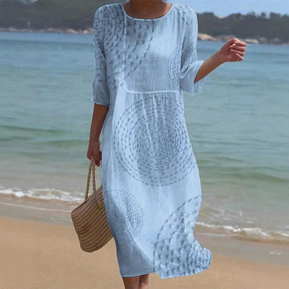 👗 ¡Último día con un 50 % de descuento! 【XS-4XL】Elegante vestido casual de verano: transpirable, cómodo, versátil y favorecedor.