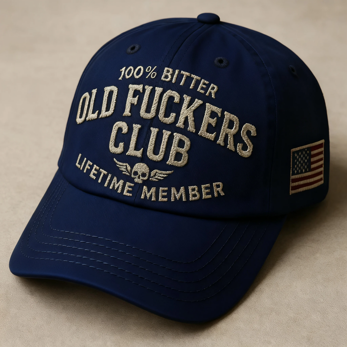 🔥【50% de descuento】🔥 Gorra de béisbol vintage de algodón