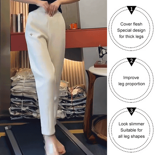 🔥【M-4XL】Pantalones Harem casuales de cintura alta