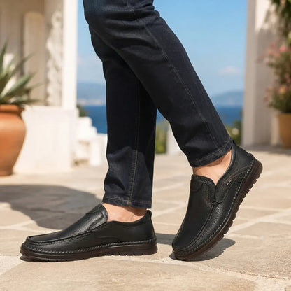 👞50% de descuento🔥【39-44】Nuevos zapatos casuales de cuero auténtico para hombre: ligeros y cómodos.