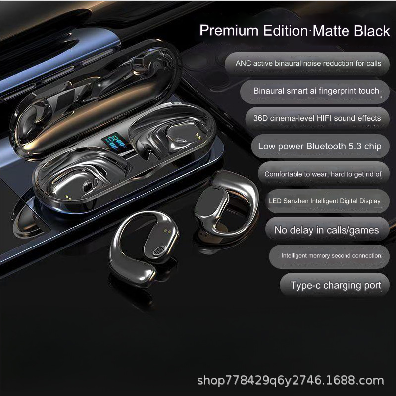 🎧🎧【Έκπτωση -47%🔥】Ασύρματα ακουστικά Bluetooth με ακύρωση θορύβου, μία φόρτιση διαρκεί ένα μήνα.