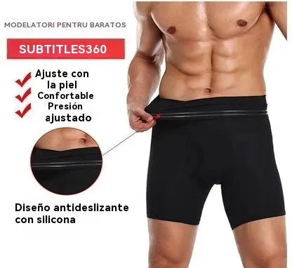 【30% OFF】🔥Pantalones moldeadores de cintura alta transpirables y de alta elasticidad para hombre