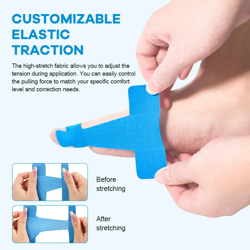[50/100PCS] Protectores de dedos flexibles, parches para quemaduras, vendas deportivas resistentes