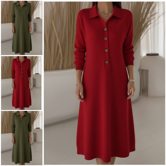 🔥【Posebna ponuda】【S-3XL】Nova pletena haljina jesen/zima 2026