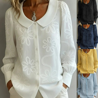 【S-2XL】👚Nová francouzská retro vyšívaná košile