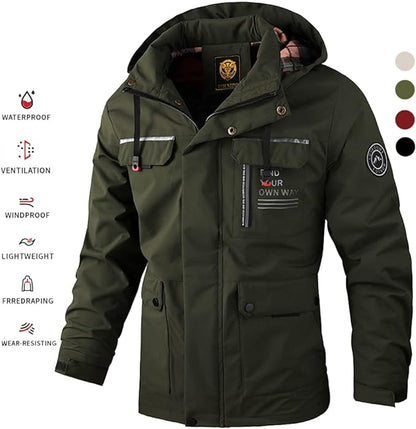 🔥🔥【Oferta de temporada -50% de descuento】Nueva chaqueta abrigada de otoño/invierno para hombre