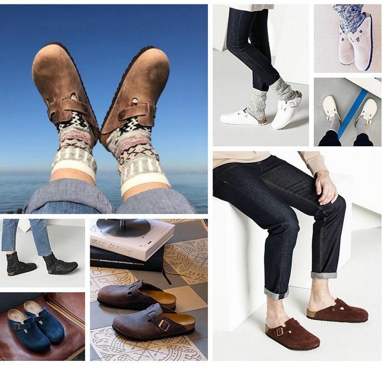 👞Fizetés utánvéttel✅【38-48】Valódi bőrből készült papucs, puha talp, nagyon kényelmes viselet ✅️unisex