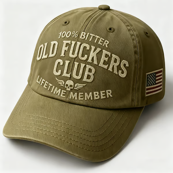 🔥【50% de descuento】🔥 Gorra de béisbol vintage de algodón