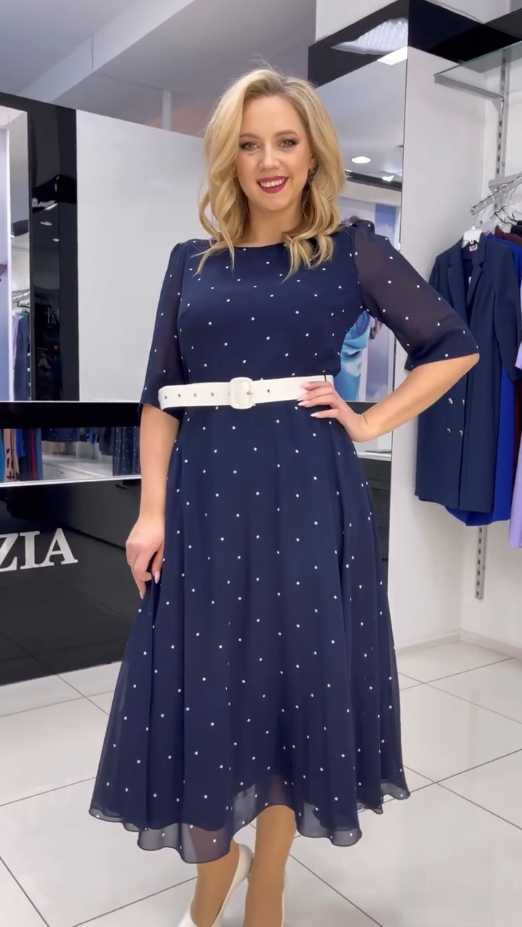 💥💥Oferta por tiempo limitado【S-5XL】❤️Nuevo vestido elegante de lunares de primavera 2026