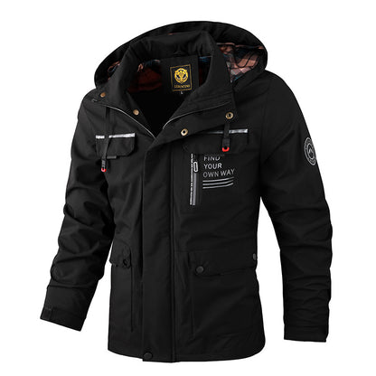 🔥🔥【Oferta de temporada -50% de descuento】Nueva chaqueta abrigada de otoño/invierno para hombre