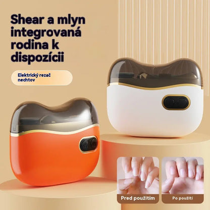 ✂️💅🔥[Kupte 1 kus a získejte 1 zdarma] Multifunkční elektrická bruska na nehty, elektrické kleštičky na nehty s ochranou proti svírání