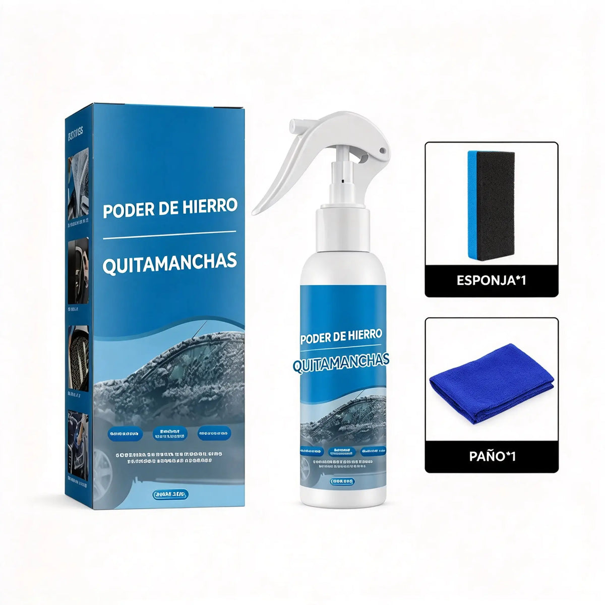 【2 unidades por 30 euros】🔥 Spray multiusos para eliminar el óxido: ¡elimina el óxido al instante y deja el metal como nuevo! 🛠️ Ideal para llantas, herramientas, cadenas y mucho más. 💪🚗