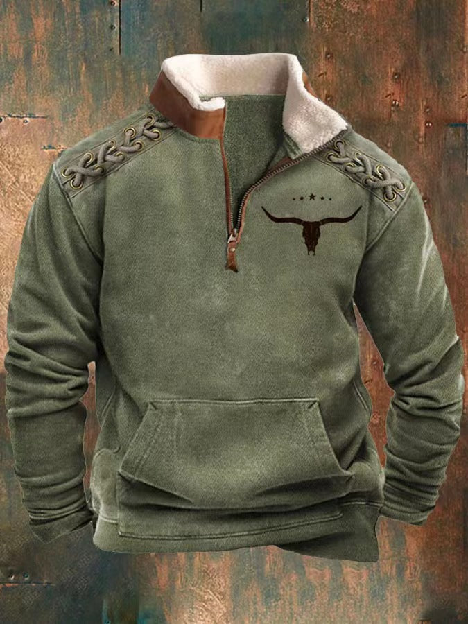 ❄️Sudadera con capucha para hombre 2025, cálida para otoño e invierno