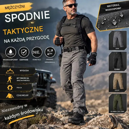 ⌛ OSTATNI DZIEŃ WYPRZEDAŻY – 50% TANIEJ!🔥 Męskie spodnie taktyczne w stylu militarnym – wiatroszczelne i termoizolacyjne