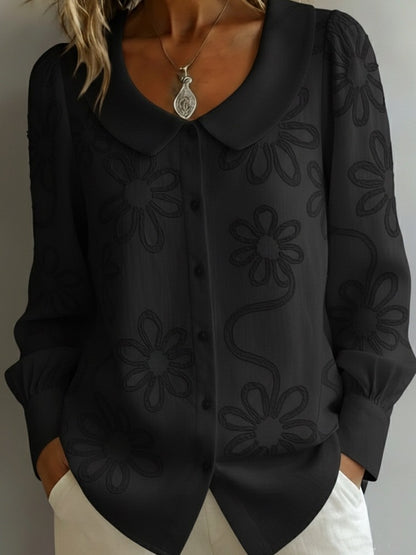 【S-2XL】👚Nová francouzská retro vyšívaná košile