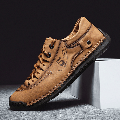 🔥 Zapatos casuales para hombre cosidos a mano | Colección Primavera 2026 | Cómodos y fáciles de caminar