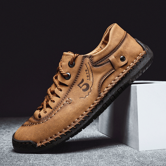 🔥 Zapatos casuales para hombre cosidos a mano | Colección Primavera 2026 | Cómodos y fáciles de caminar
